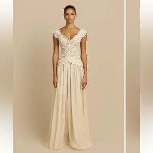 Arcina Ori Arabella dress in beige